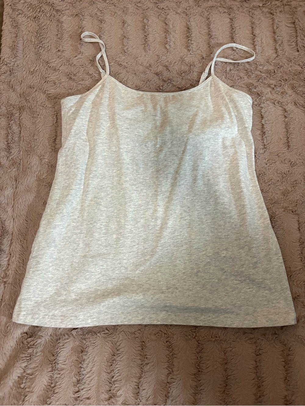 Sonoma Light Heather Gray Spaghetti Strap Camisole